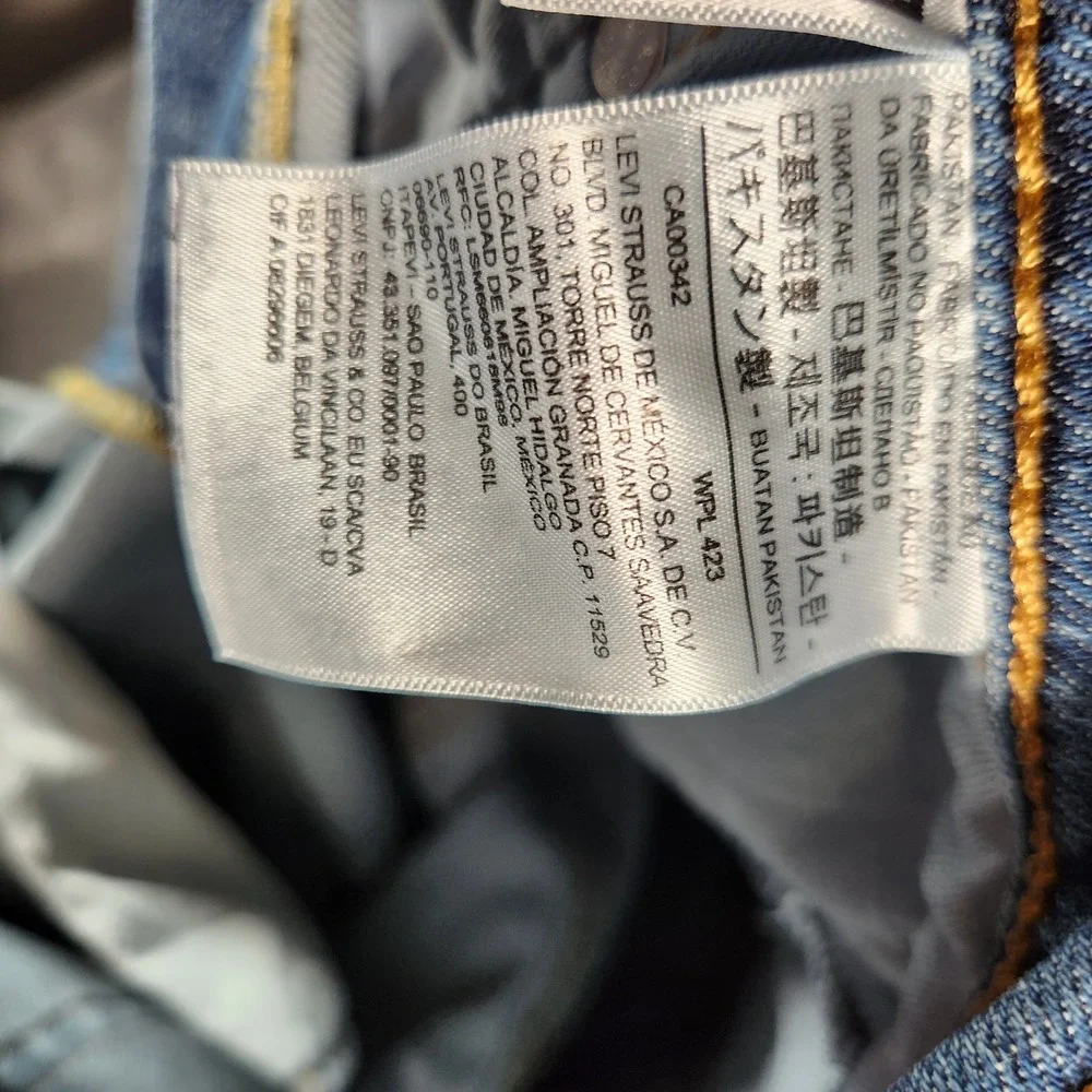 Levi's‎ 505 Jeans Men's 36X29 Blue Regular Straight Denim Relaxed